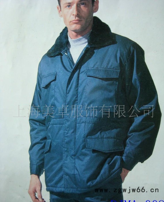 上海工作服加工厂 工作服服装厂 冬季涤棉工作服订做图3