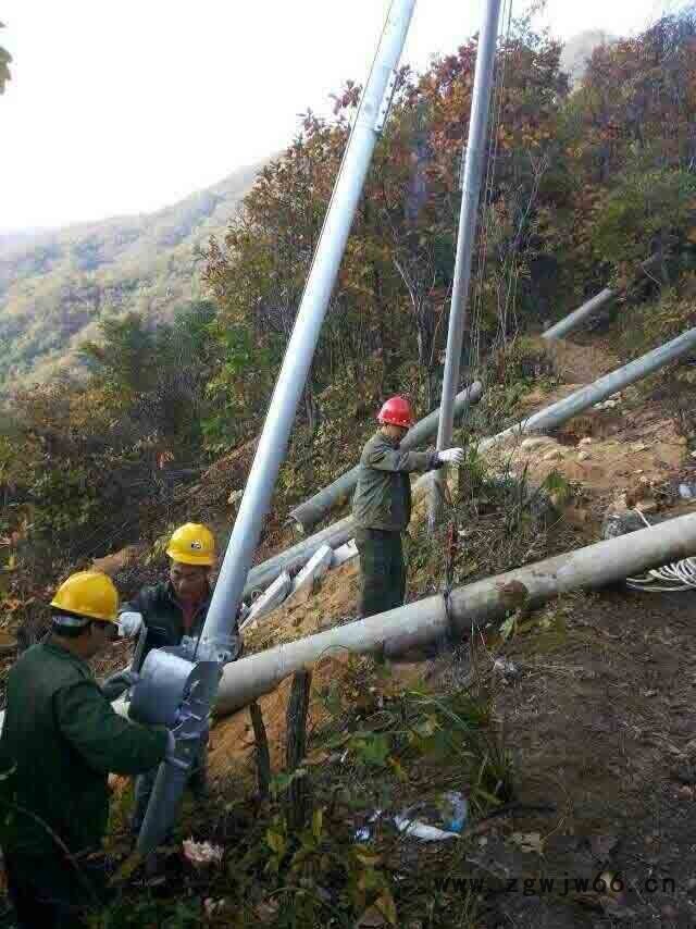 立杆器厂家规格参数 通讯杆铝合金立杆机 管式三脚架扶杆器图1