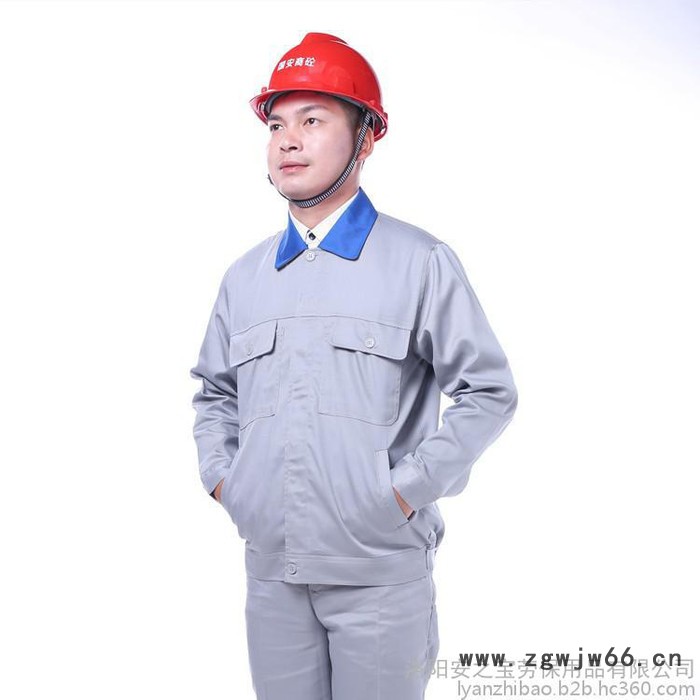 洛阳劳保 安之宝工作服套装男夏装电焊电工服夏季厂服汽修工作服短袖劳保服图4