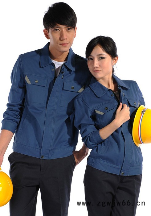 春秋装工作服CQ001建筑工地 道路施工 机械维修 工厂制服 工作服**图2