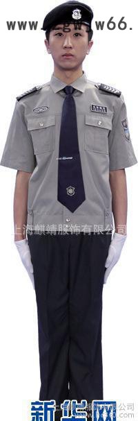 订做上海保安服工作服社区物业保安服定做  麒靖服装厂图3