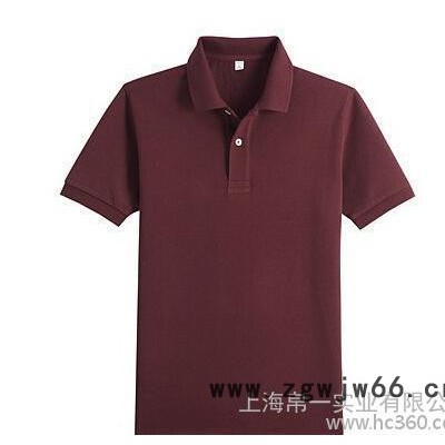 定制POLO衫 t恤短袖工作服，短袖运动外贸服装 能印绣logo