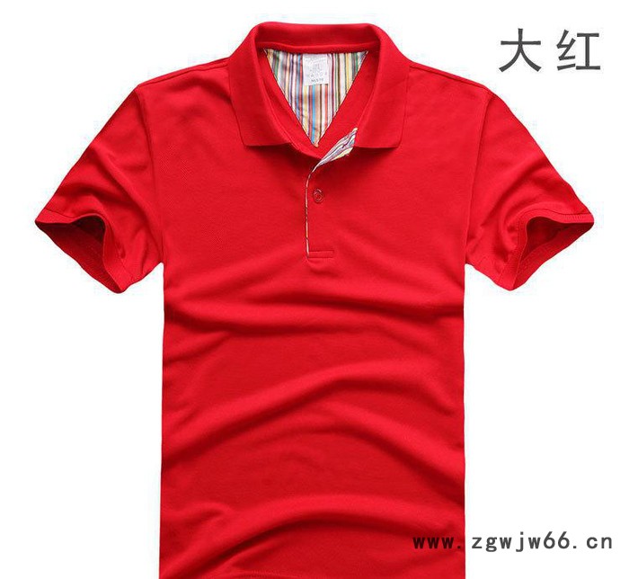 夏季翻领短袖POLO 定做文化衫广告衫订做工作服定制T恤促销图3