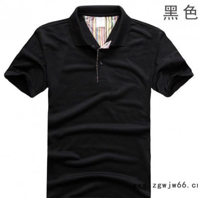 夏季翻领短袖POLO 定做文化衫广告衫订做工作服定制T恤促销