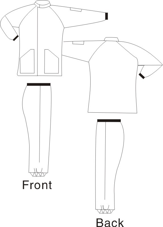 2-3防静电分体服（立领）RS-102A