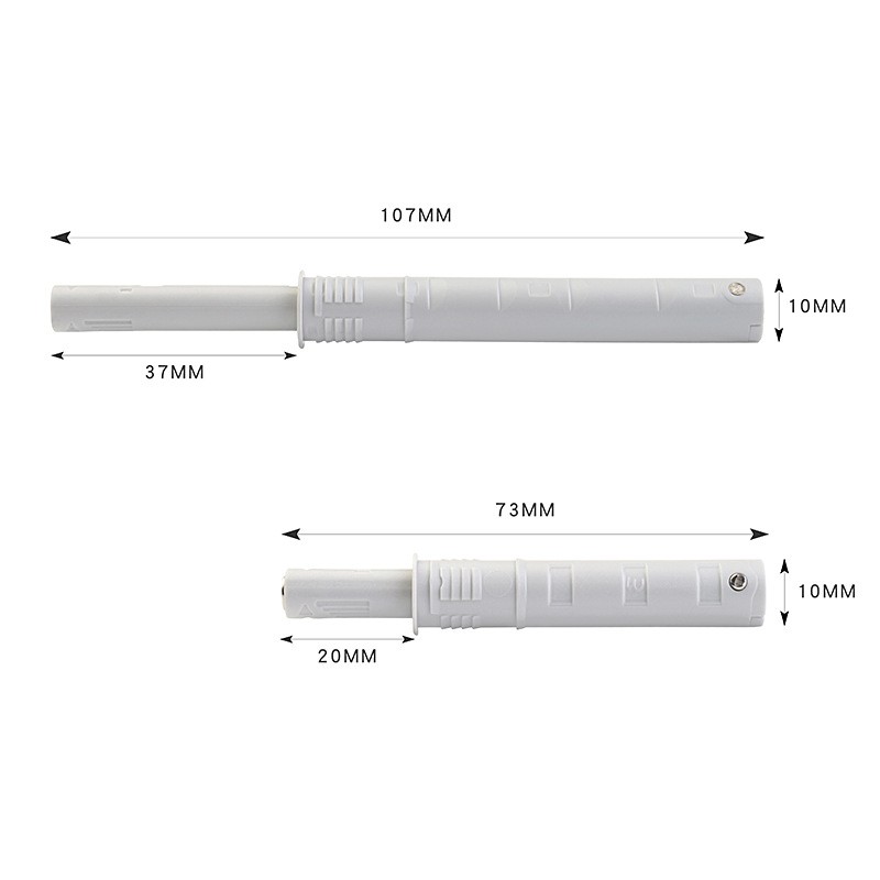 开孔10MM暗藏内嵌反弹器 家具隐形按压式按弹器 抽屉反弹器开门器图1